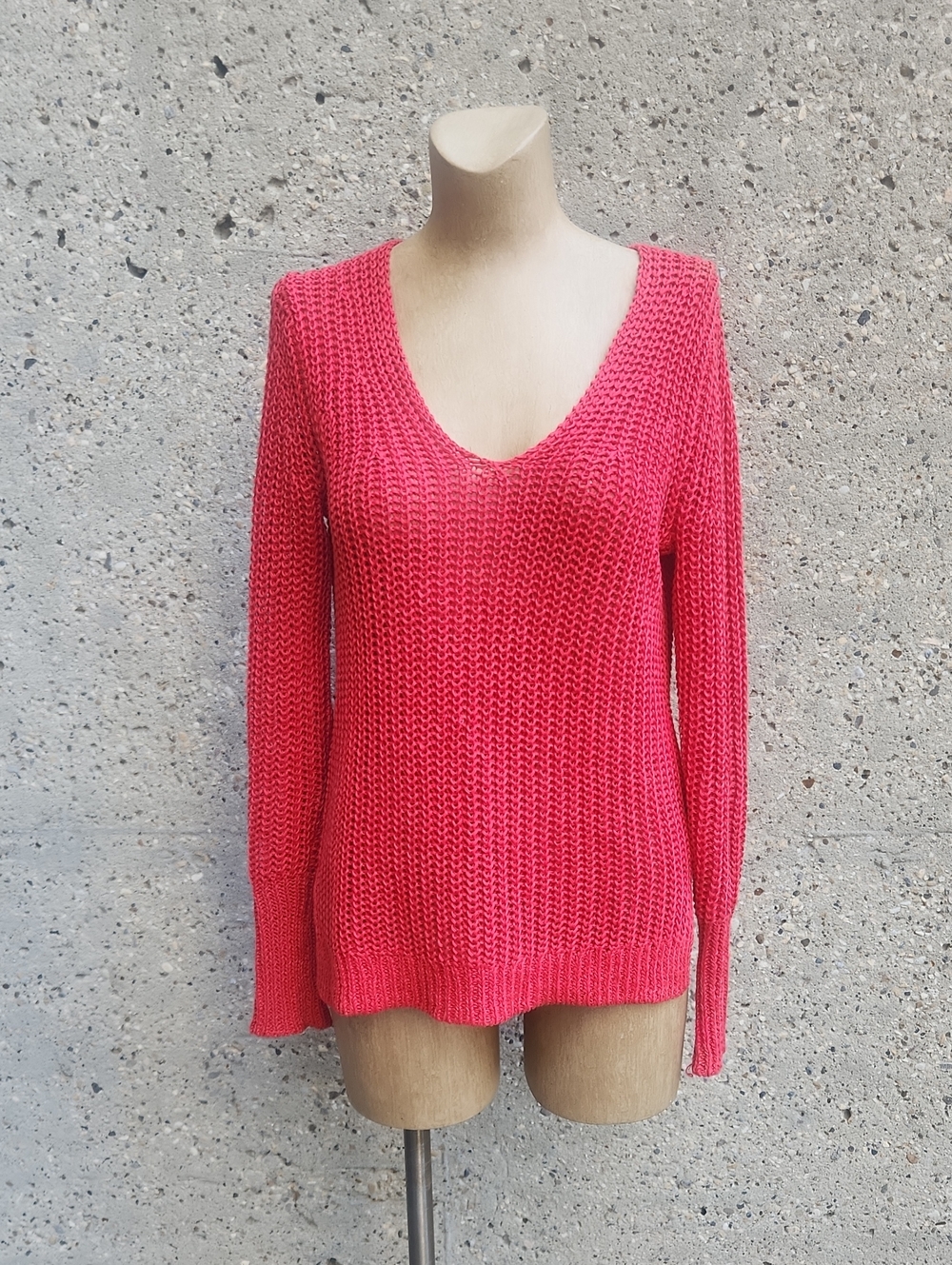 Banana Republic loose knit linen sweater